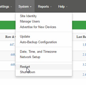 restart smartbox